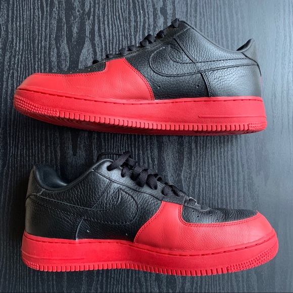 2008 Nike Air Force 1 Low Used Men's Size 11 Bred - Picture 2 of 7